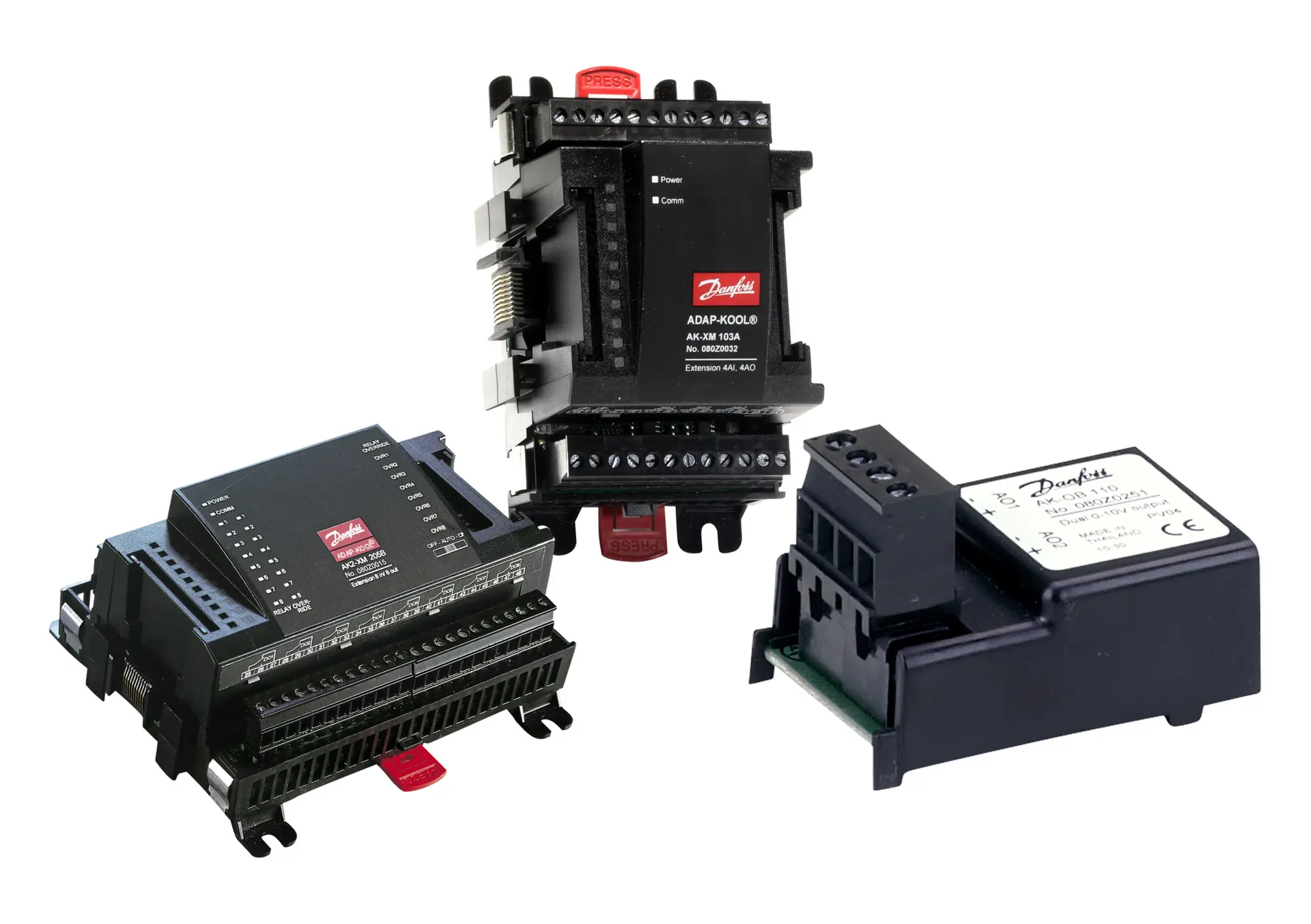 อุปกรณ์เสริม Danfoss AK-XM และ I/O Module